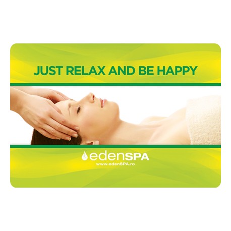 Card Cadou Masaj Facial | Just Relax and Be Happy