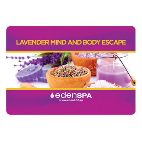 Card Cadou Masaj Facial, Picioare | Lavender Mind and Body Escape