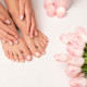 Gel pe unghie naturala | French Gel on Natural Nail
