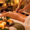 Orange Hot Stone Massage